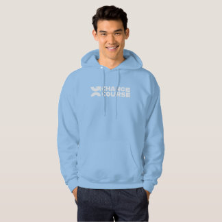 Baby blue kursändring Hoodie