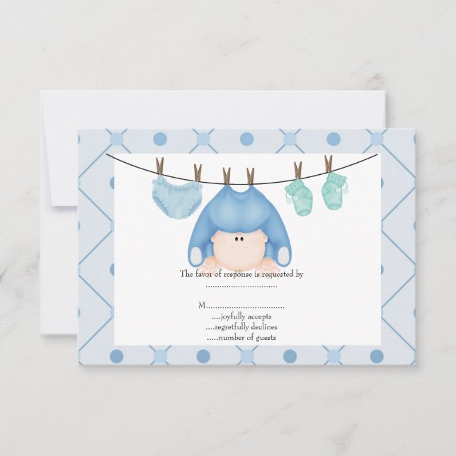 baby blue linjen baby osa (Framsida)