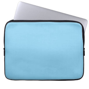 Baby blue, ljusblå, fast, vanlig blå, laptop fodral