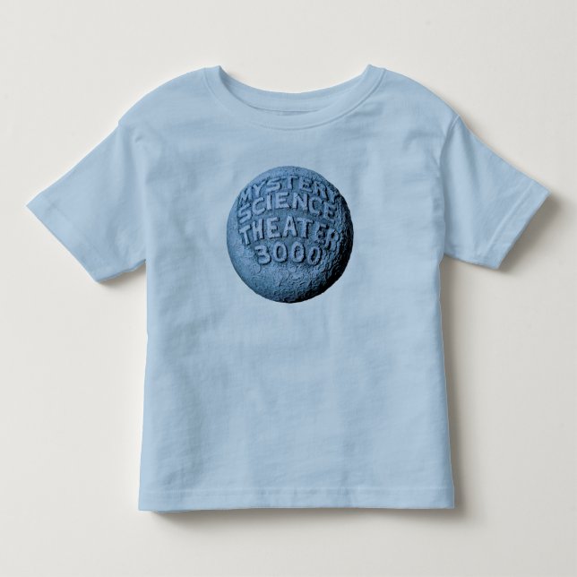 (Baby blue) måneT-tröja för småbarn MST3K, Tee Shirt (Framsida)