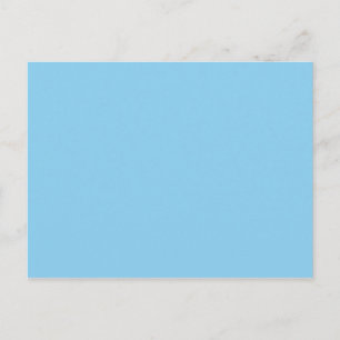 baby blue marin Färg Vykort