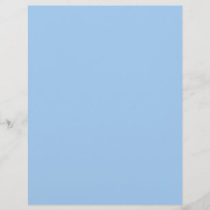 Baby blue öga (fast färg) brevhuvud