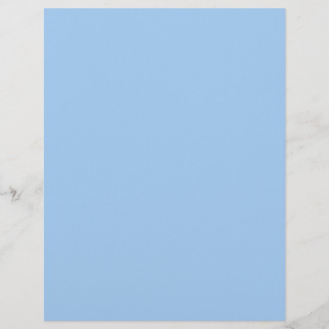 Baby blue öga (fast färg) brevhuvud (Framsida)