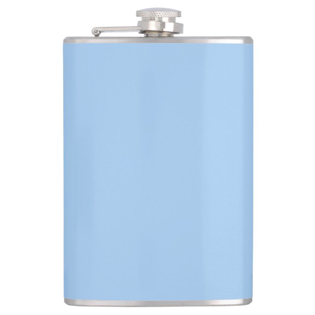 Baby blue öga (fast färg) fickplunta (Framsidan)