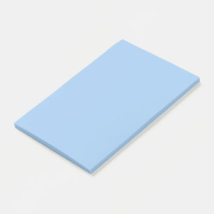 Baby blue öga (fast färg) post-it block