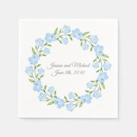 Baby blue Öga Vattenfärgad Blommigt Utandning