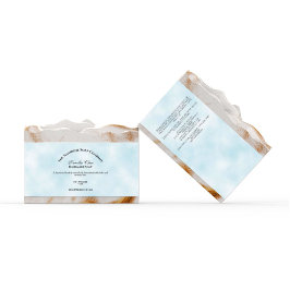 Baby blue parken Pappra Stil-soapband - 1