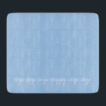 Baby blue personlig<br><div class="desc">Baby blue är en blek azure,  en av pastellerna färg. Den första registrerade användan baby blue som färg namn på engelska var 1892.</div>