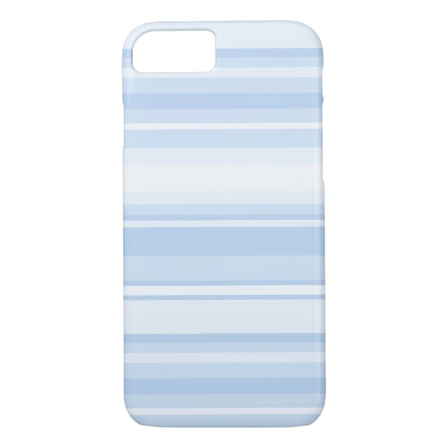 Baby blue rand Case-Mate iPhone skal (Baksida)