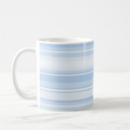 Baby blue rand kaffemugg