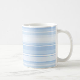 Baby blue rand kaffemugg