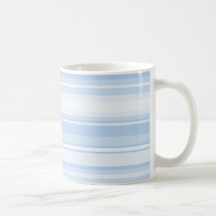Baby blue rand kaffemugg