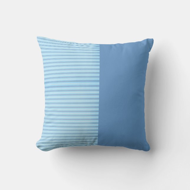 Baby blue Rand Kudde (Framsida)