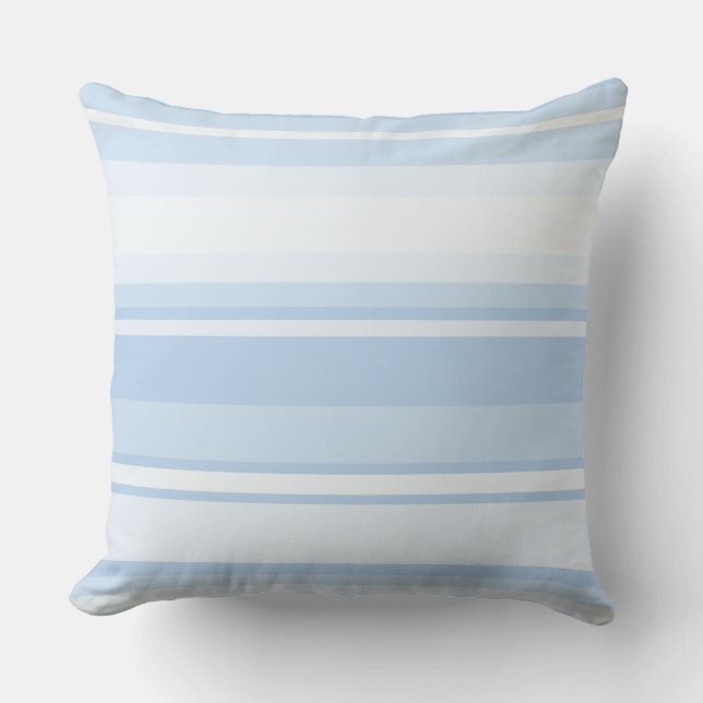 Baby blue rand kudde (Framsida)