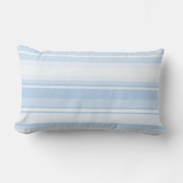 Baby blue rand lumbarkudde