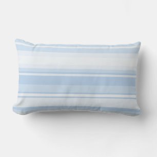 Baby blue rand lumbarkudde