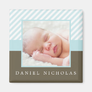 baby blue Rand Photo Ram Magnet