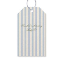 Baby Blue Randiga Baby Shower Tack Tags