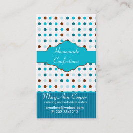 Baby blue Sweety Visitkort