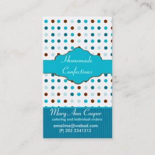 Baby blue Sweety Visitkort