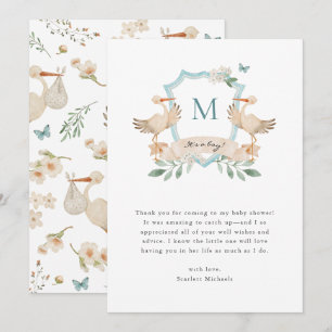 Baby blue tackkort tack kort