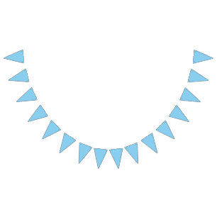 Baby blue vimplar