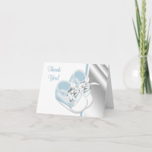 Baby Blue Vita Baby Skor Tack Kort
