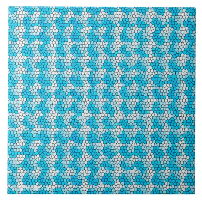 Baby Blues Ceramic Tile Kakelplatta (Framsidan)