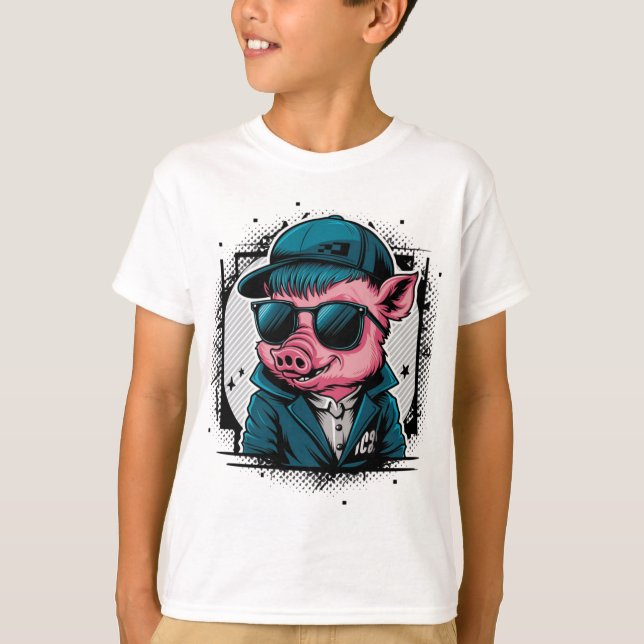 Baby Boar T Shirt (Framsida)