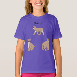 Baby Bobcat-barn T Shirt
