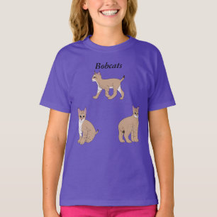 Baby Bobcat-barn T Shirt