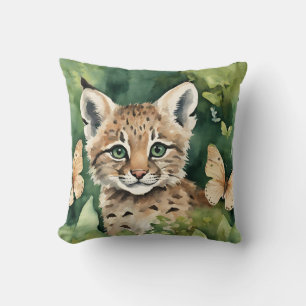 Baby Bobcat Girls Kudde