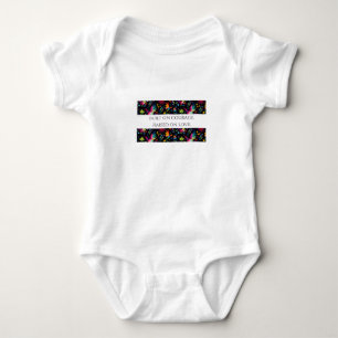 Baby Body Jersey - Uppvuxen med mod Uppfödd med kä T Shirt