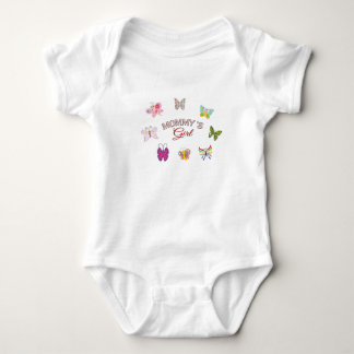 Baby Body Kostym: Mamma Girl T Shirt