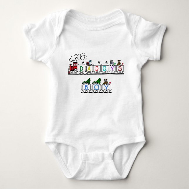 Baby Body Kostym: Pappor Boy T Shirt (Framsida)