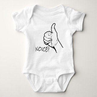 Baby body NICE THUMB UP T Shirt