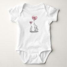 Baby Body Suit: Pappas flicka Mamas prinsessa