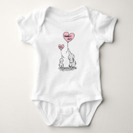 Baby Body Suit: Pappas flicka Mamas prinsessa T Shirt