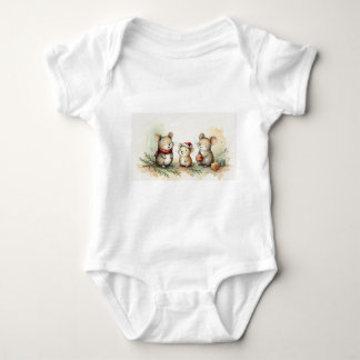 Baby Body: Tre söta möss T Shirt