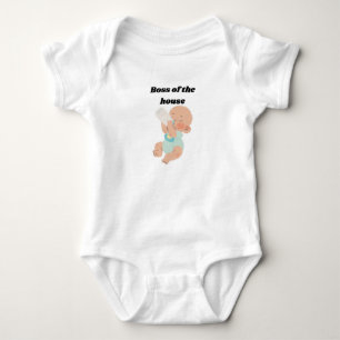 Baby Bodydräkt - Chef i kammaren T Shirt