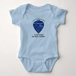 Baby Bodydräkt Crookedest Railroad Mt Tamalpais T Shirt