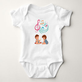Baby Bodydräkt Harmonious Playtime . T Shirt