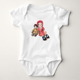 Baby Bodydräkt Onsie med Rag Dolls T Shirt