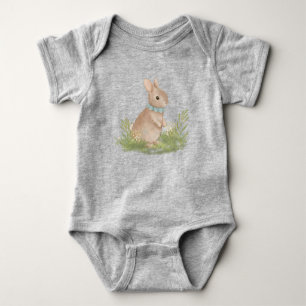 baby bodydräkt på peter-kaninfödelsedag t shirt