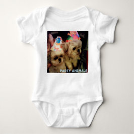 Baby Bodydräkt Party Animals av HAS T Shirt