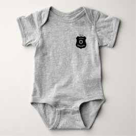 Baby Bodykostdräkt Baby polisen Baby Bodykostdräkt T Shirt