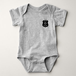Baby Bodykosten Baby poliskåren Baby T Shirt