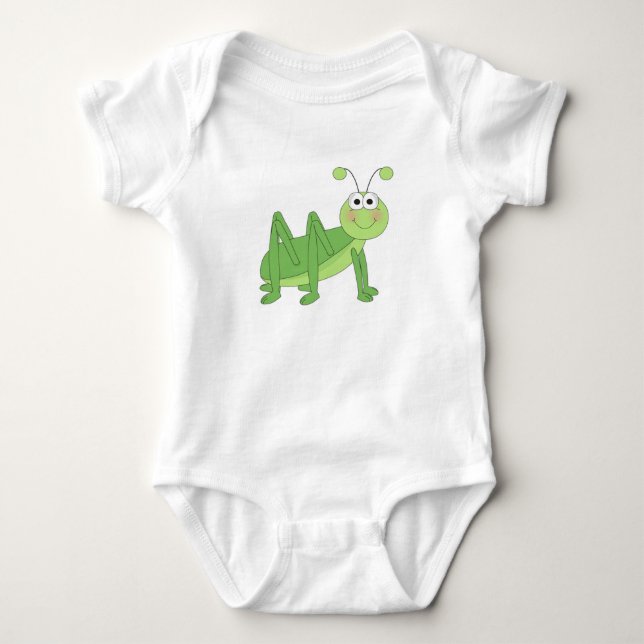Baby Bodykosti/Cute Grassopper Tee (Framsida)