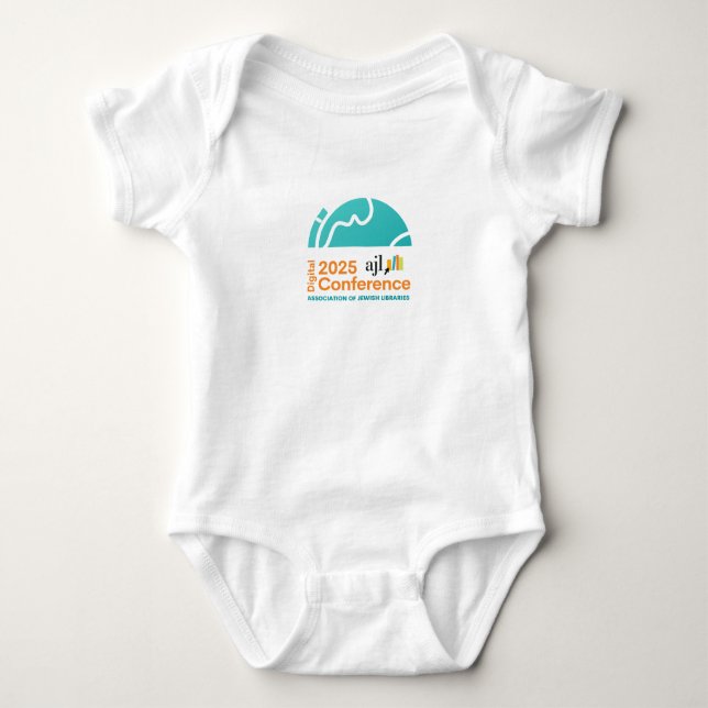 Baby Bodykostym - 2025 AJL Digital Conference T Shirt (Framsida)
