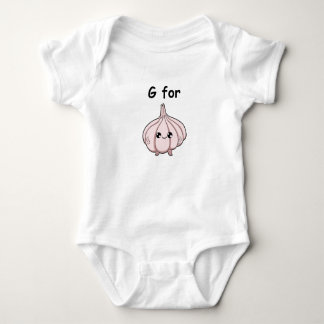 Baby Bodykostym med vitlöksblad T Shirt